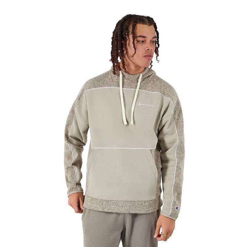 Buzo Champion Sweater knit Fleece hood Beige Tienda Oficial Indy