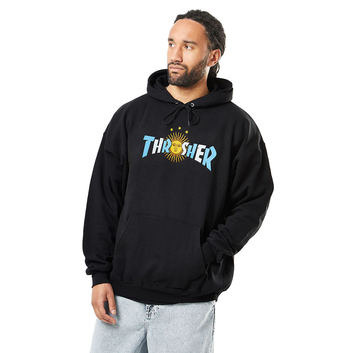 Buzo best sale thrasher negro