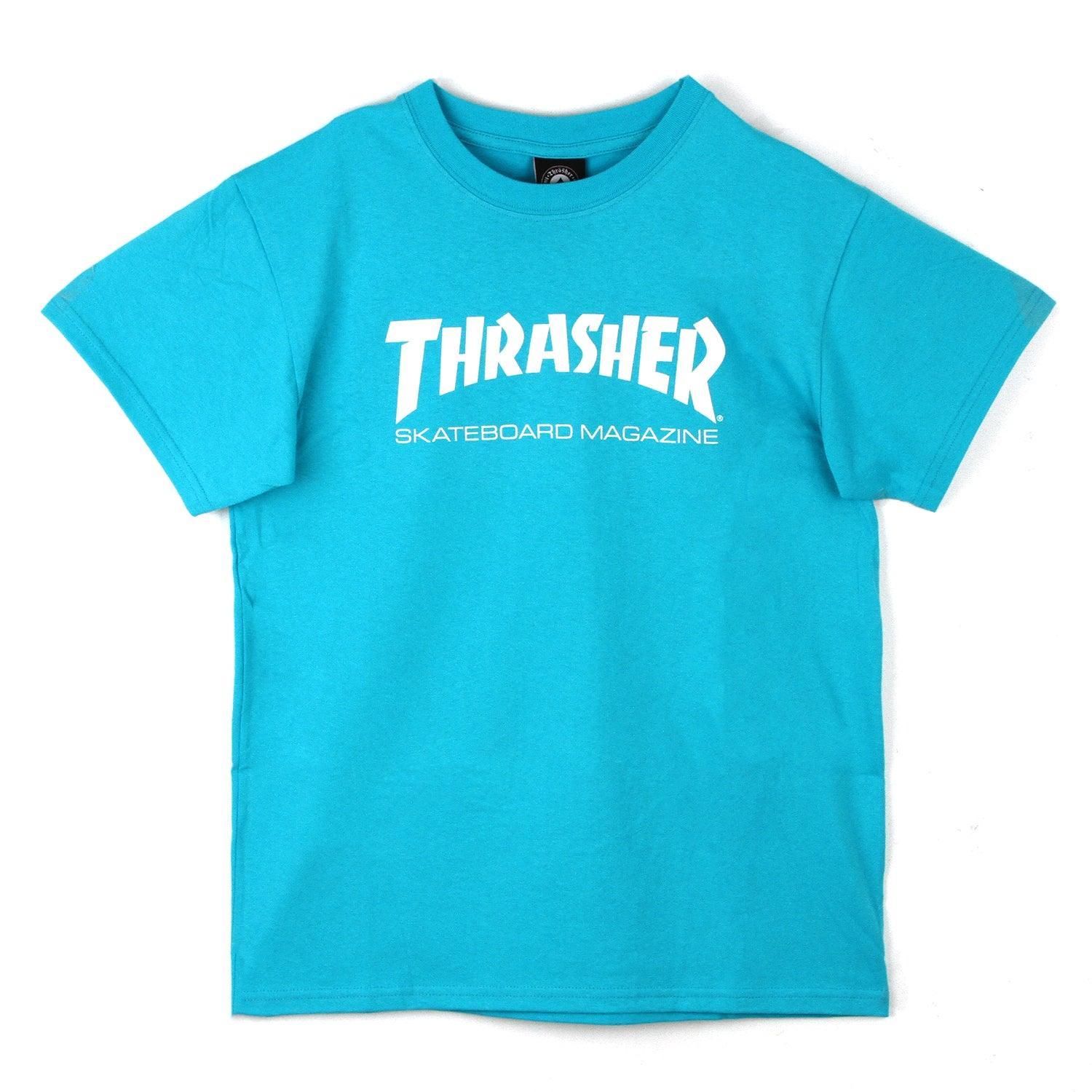 Remera Thrasher Skate Magazine Turquesa Indy