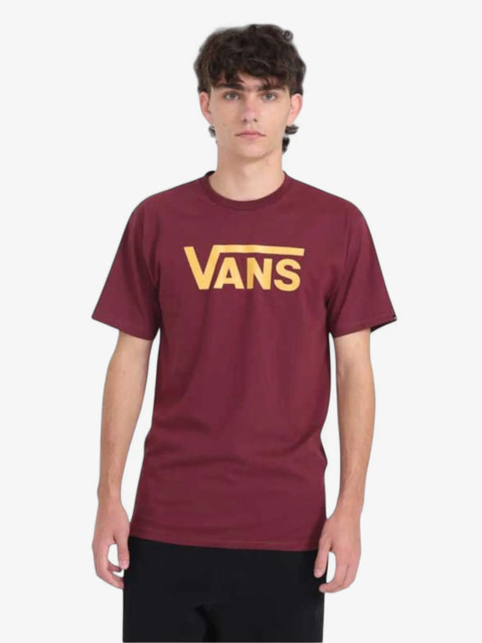 Remera Vans Classic Logo Bordo