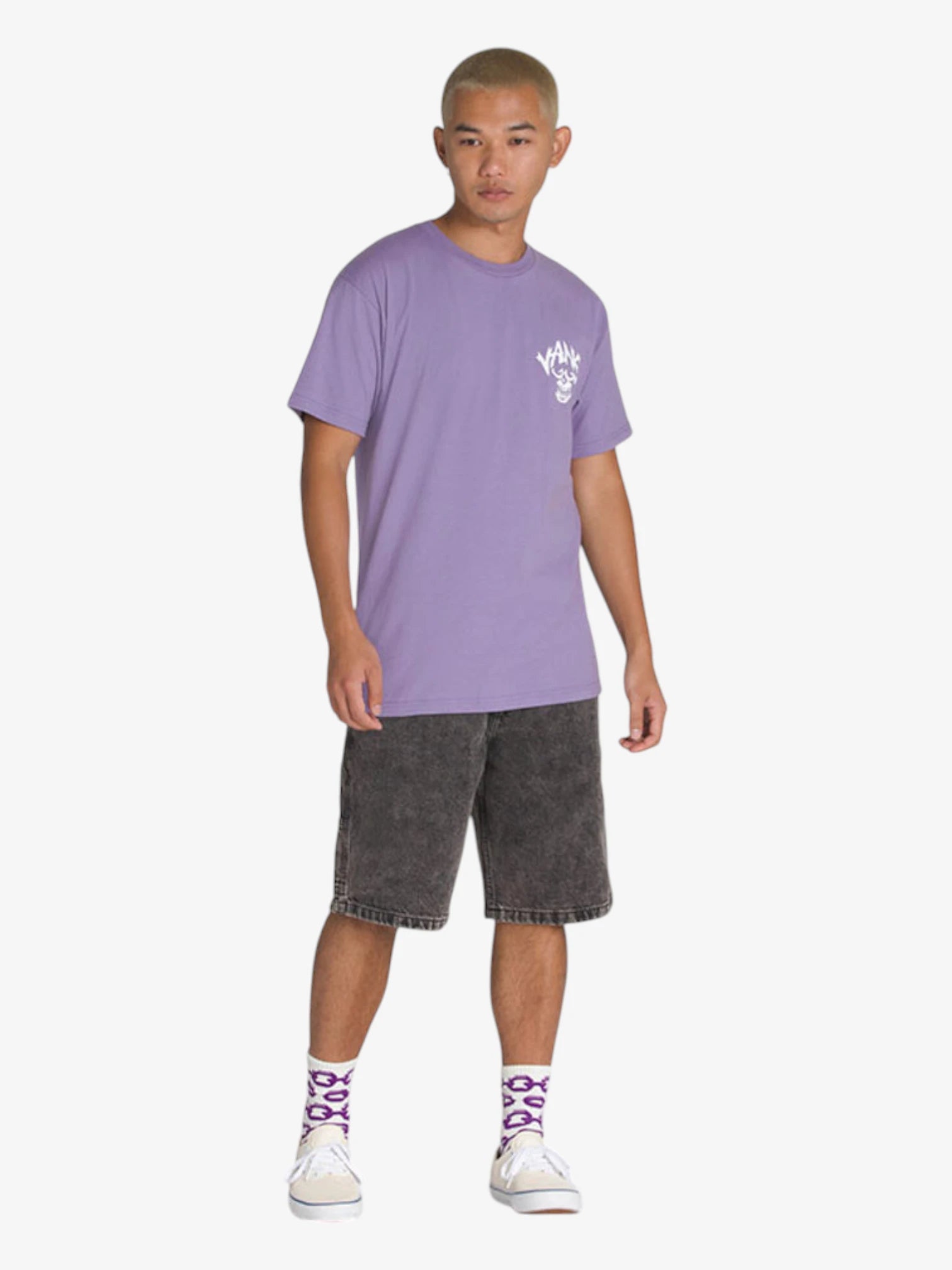 Remera Vans Spirit World SS Violeta -Indy