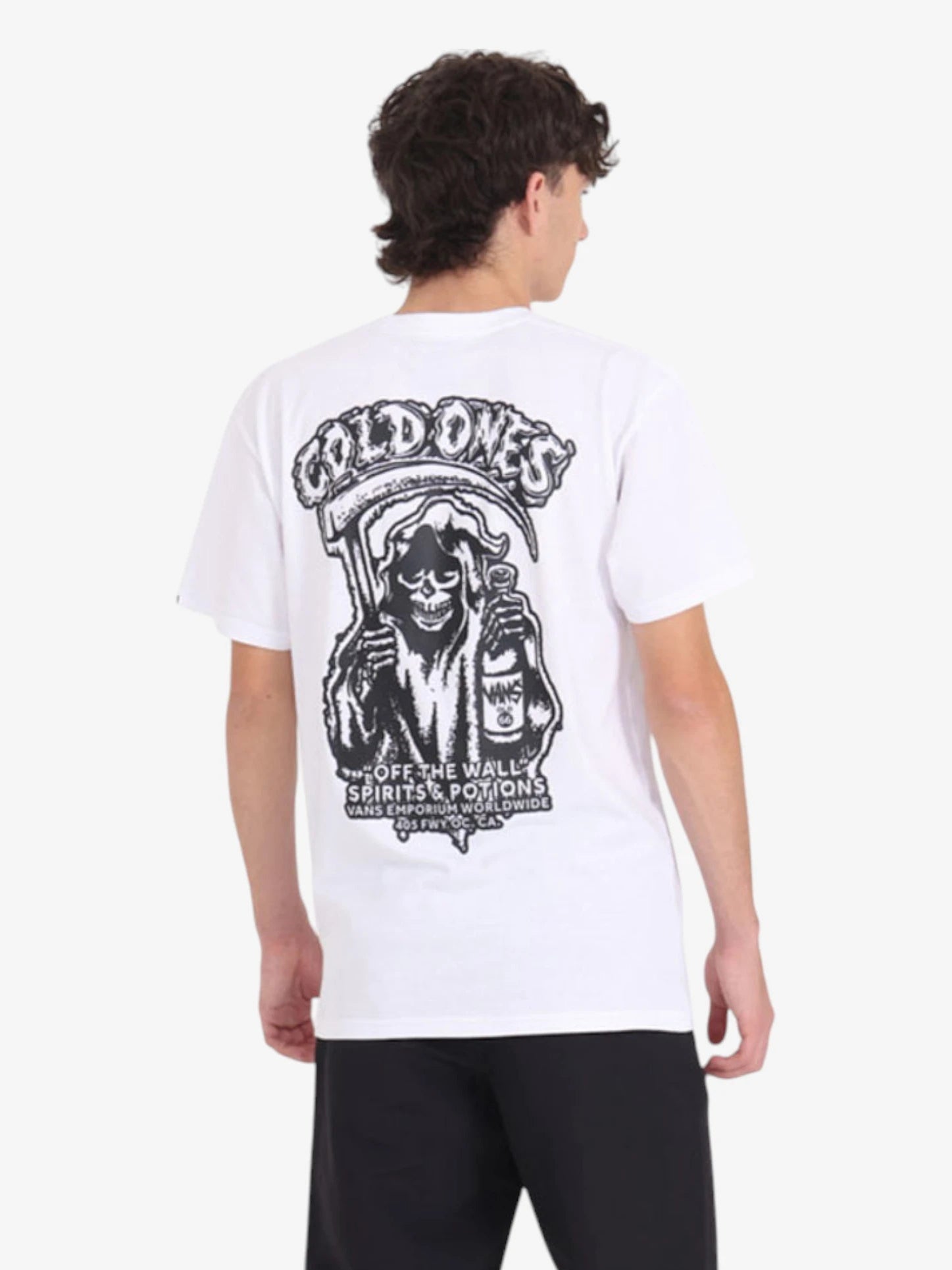 Remera Vans Spirit World SS Blanco - Indy