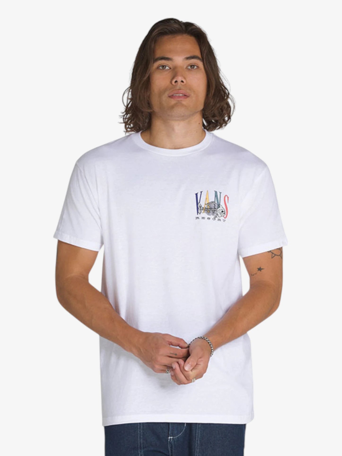 Remera Vans Resort SS Blanco - Indy