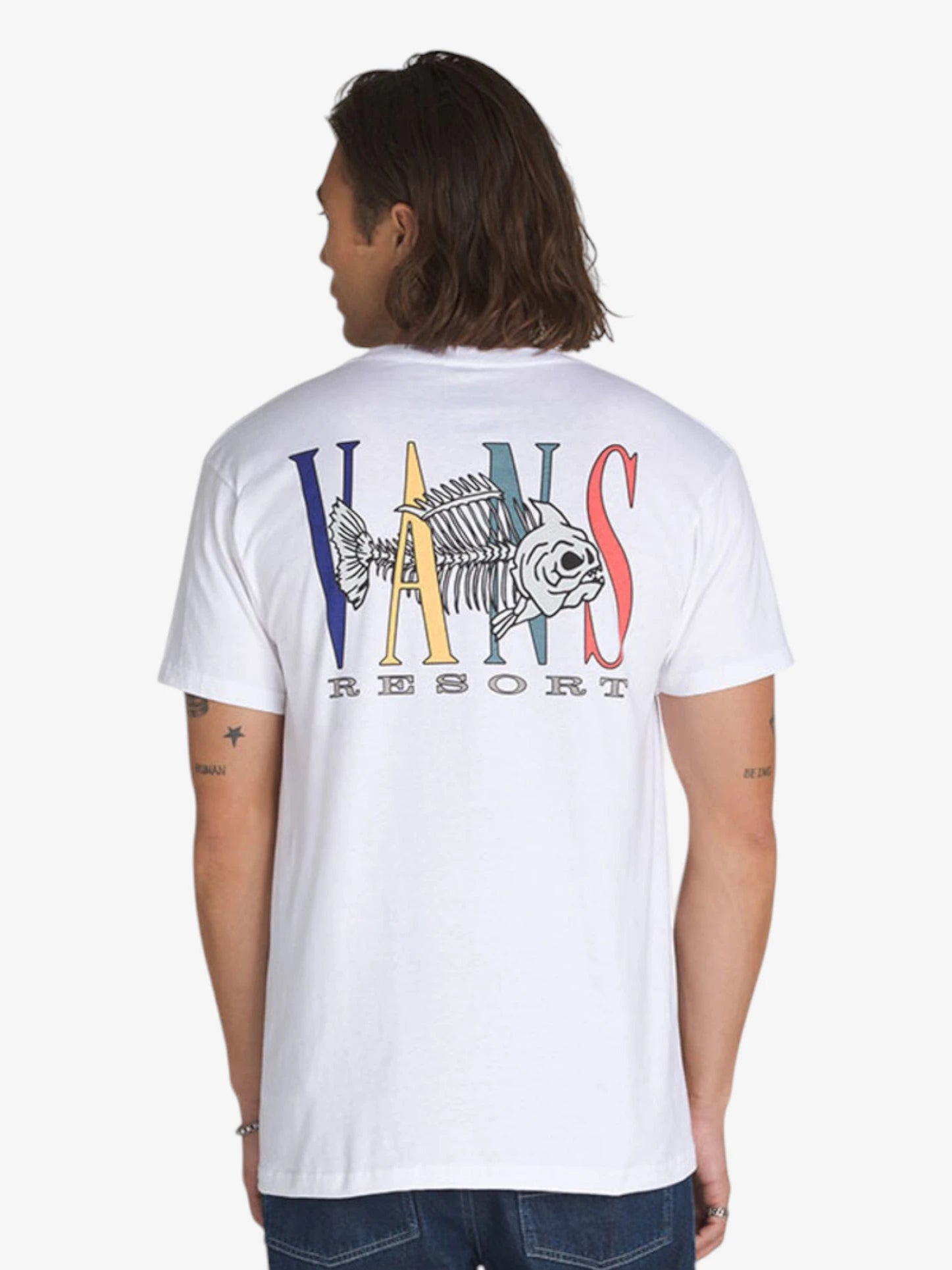 Remera Vans Resort SS Blanco - Indy