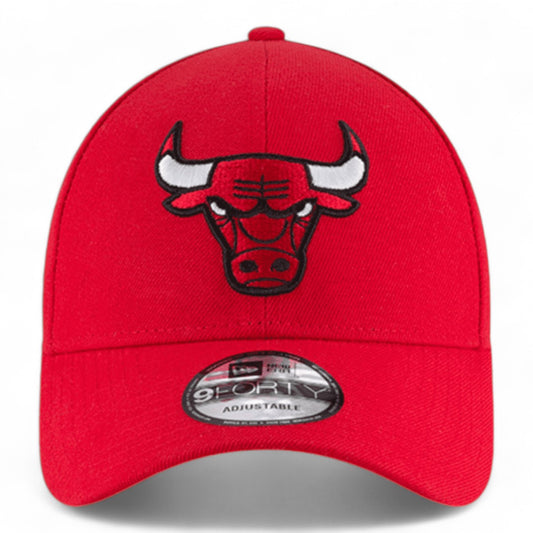 Gorra New Era Chicago Bulls 9FORTY Basics Rojo