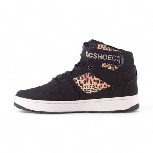 Zapatillas Dc Pensford SS Le Mujer Negro Animal Print