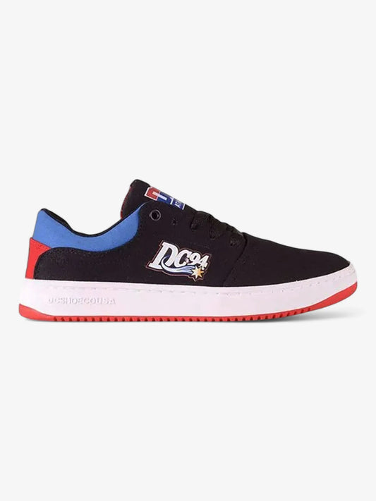 Zapatillas Dc Crisis Tx Ss Negro Azul Rojo Blanco