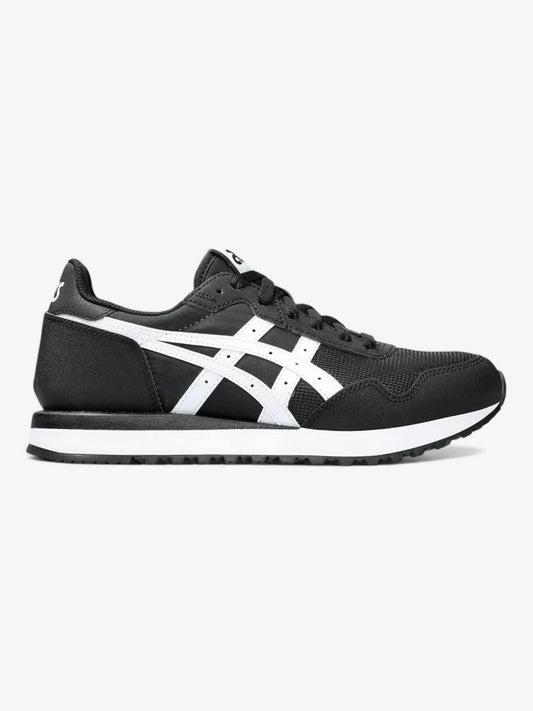 Zapatillas Asics Mujer Tiger Runner II Negro Blanco