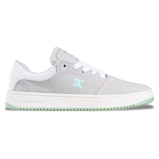 Zapatillas Dc Crisis Tx Ss Mujer Gris Blanco Verde Agua