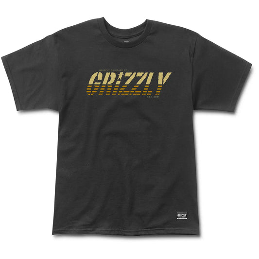 Remera Grizzly Tahoe Negro