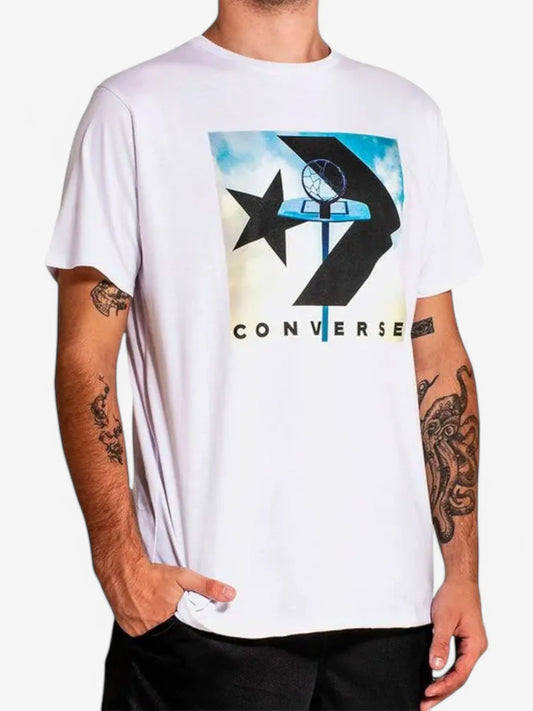 Remera Converse Cons BB Ring Blanco