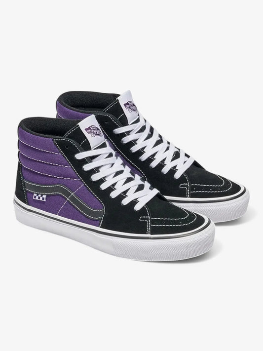 Zapatillas Vans M Skate Sk8 Hi Violeta Negro