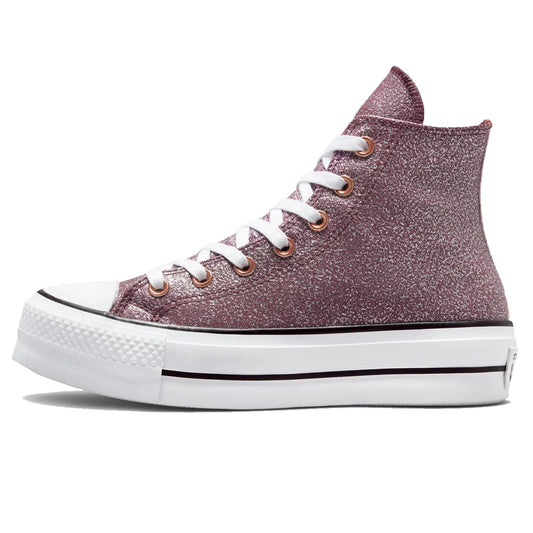 Zapatillas Converse All Star Lift Platform Brillos Rosa