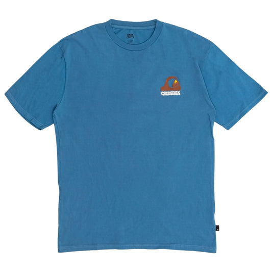 Remera Quiksilver Andy y Andy 1 Azul Claro