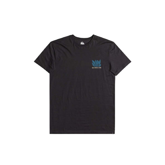 Remera Quiksilver Natural Forms Mor Negro - Indy