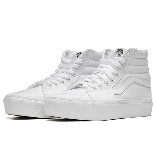 Zapatillas Vans Sk8 Hi Platforma Blanco