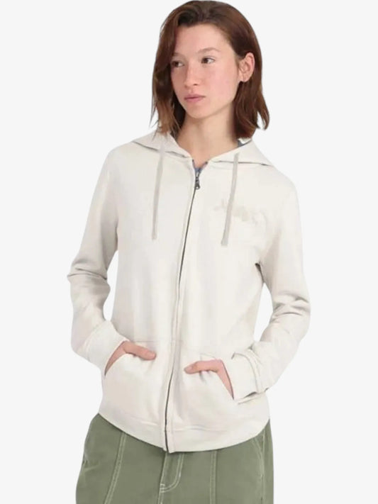 Campera Vans Mujer All Caps Rustico Beige