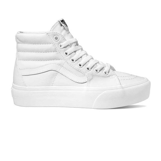 Zapatillas Vans Sk8 Hi Platforma Blanco