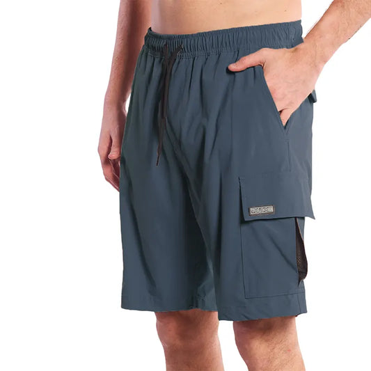 Bermuda Volcom Cargo Ripstop 20 Pulg Azul - Indy