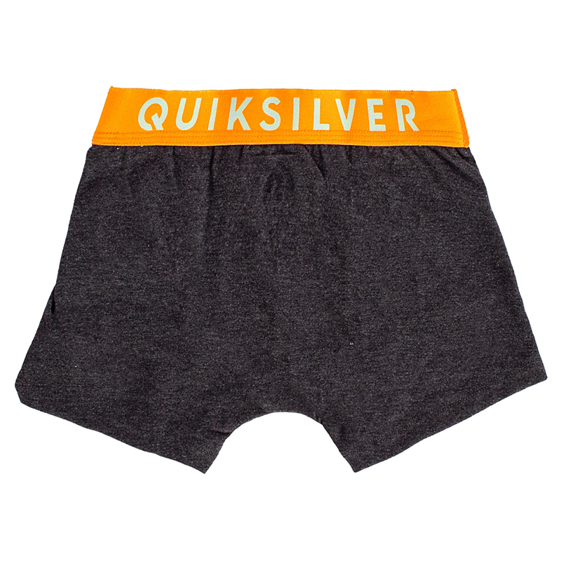 Boxer Quiksilver Imposter Joy Niño Naranja Negro - Indy