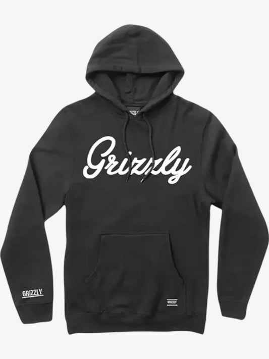 Buzo Grizzly Script Negro