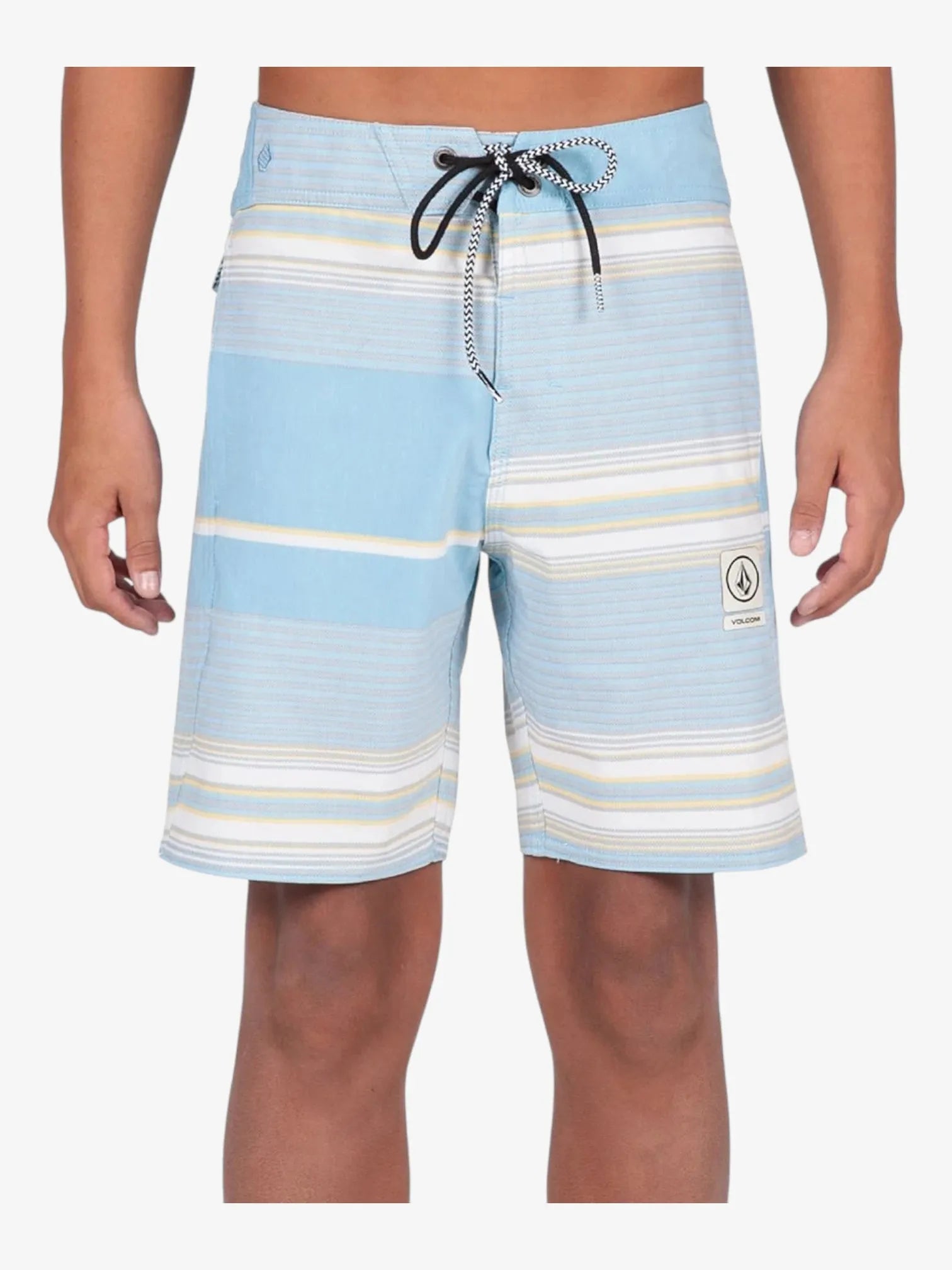 Malla Volcom Alton Stripe Celeste - Indy