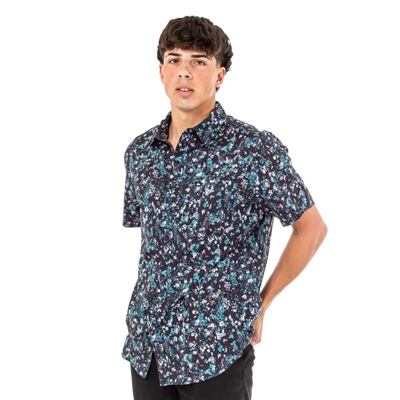 Camisa Quiksilver Fairway Classic Azul - Indy