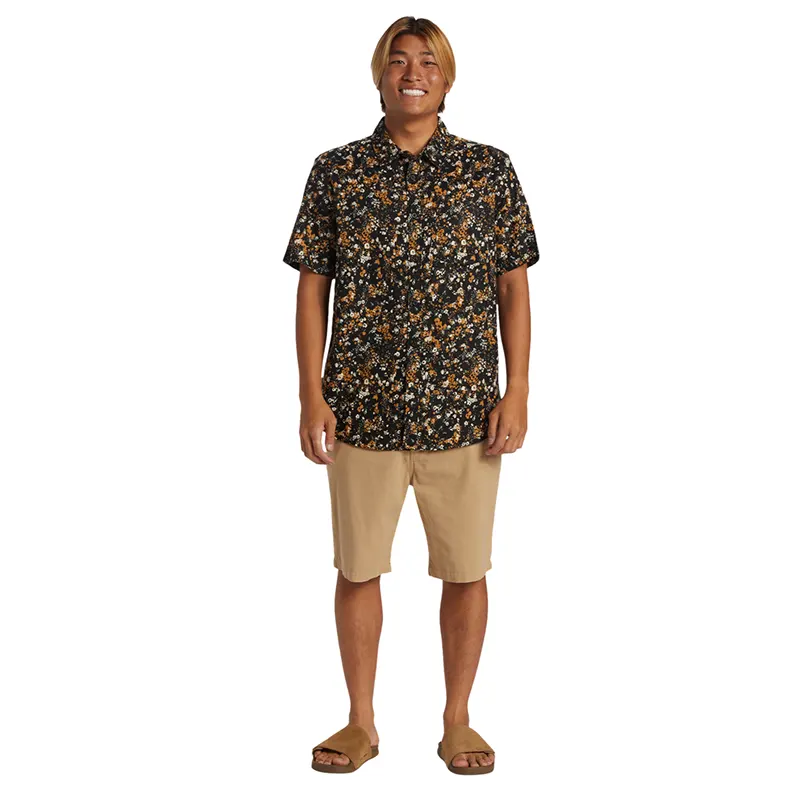 Camisa Quiksilver Fairway Classic Negro - Indy