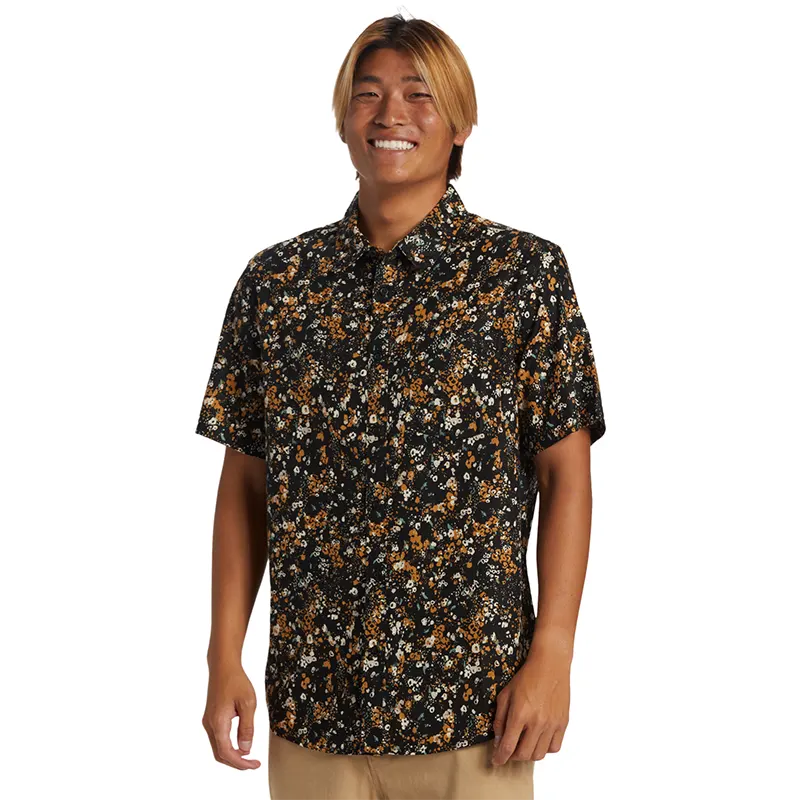 Camisa Quiksilver Fairway Classic Negro - Indy