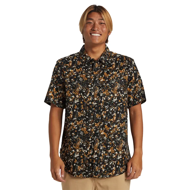 Camisa Quiksilver Fairway Classic Negro - Indy