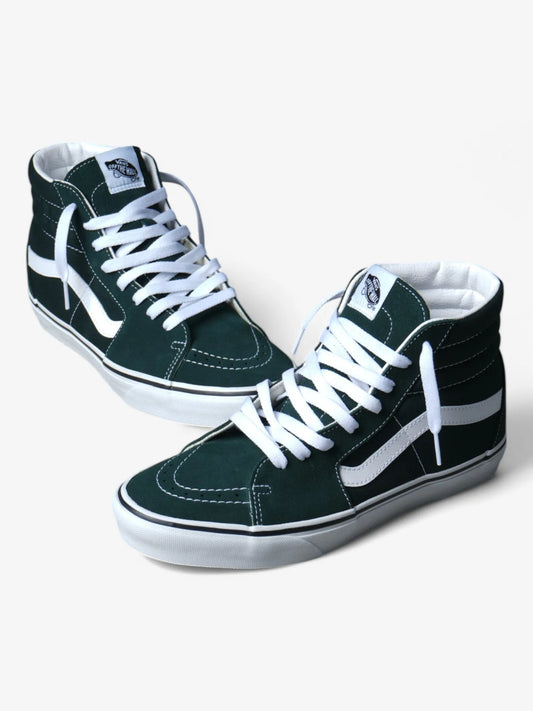 Zapatillas Vans Sk8 Hi Verde Oscuro