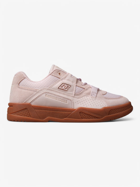 Zapatillas DC Mujer Construct Beige Rosado Marrón