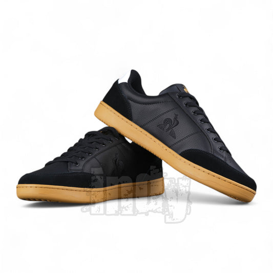 Zapatillas Le Coq Sportif Courtnet Classic Negro Marrón