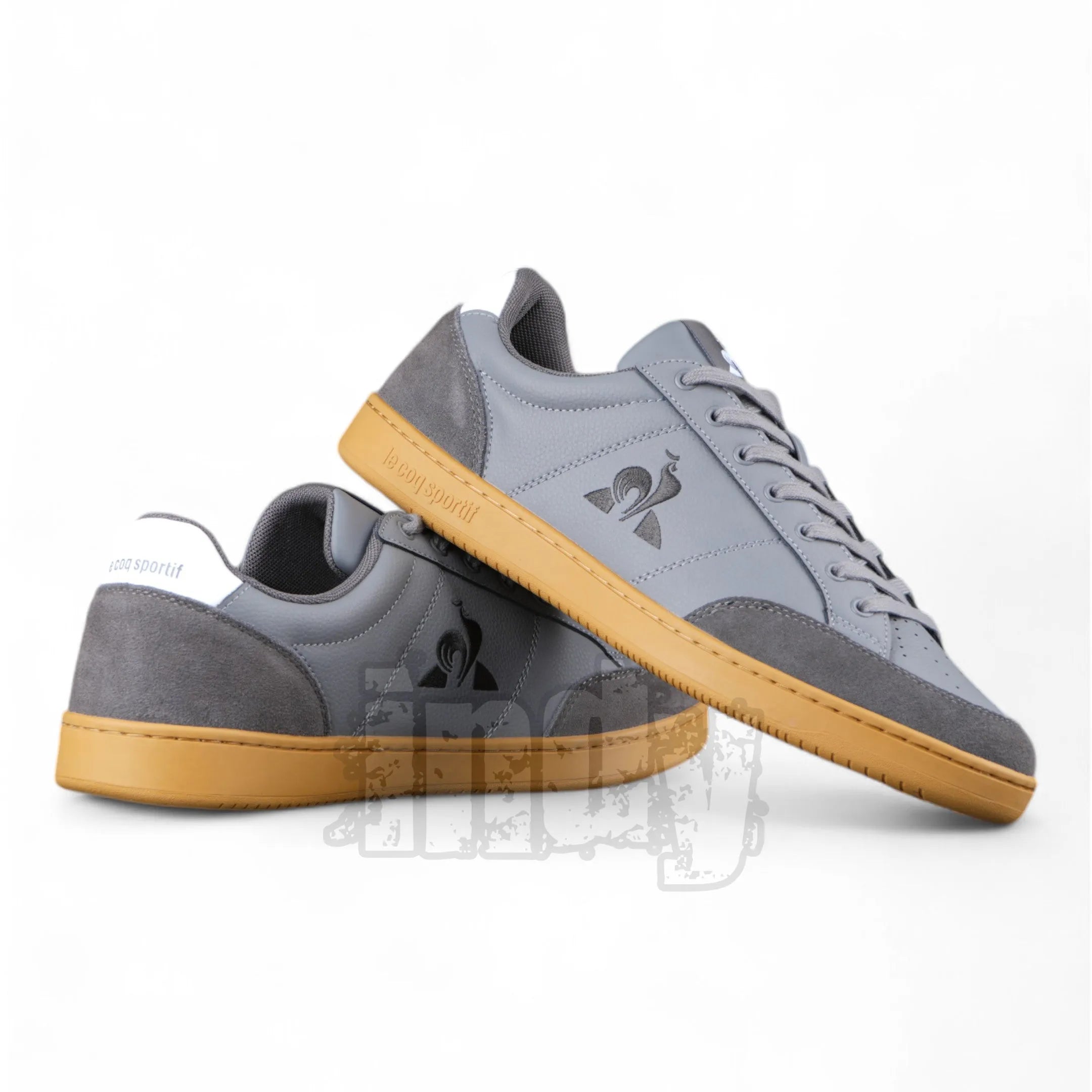 Cyber Monday Zapatillas Le Coq Sportif Courtnet Classic Gris Marron Tienda Oficial Indy