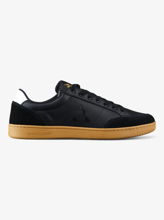 Zapatillas Le Coq Sportif Courtnet Classic Negro Marrón