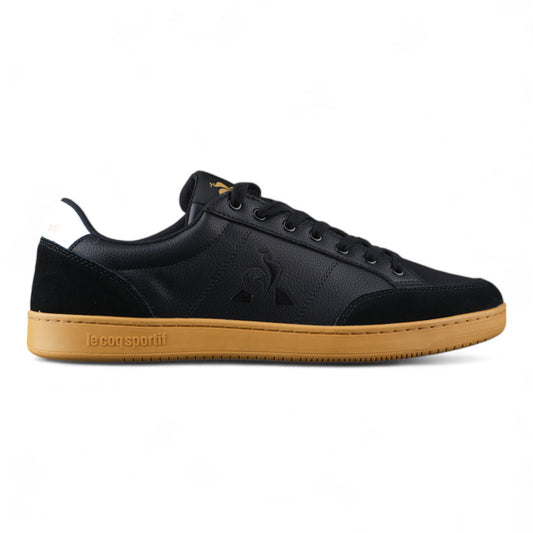 Zapatillas Le Coq Sportif Courtnet Classic Negro Marrón