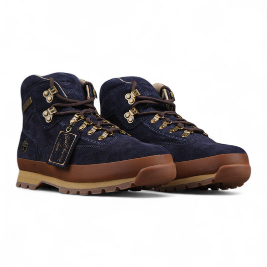 Botas Timberland Euro Hiker Lace Up Suede Azul