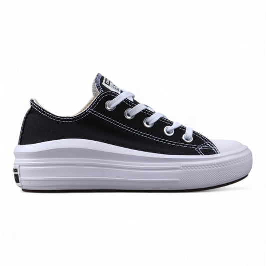 Zapatillas Converse Chuck Taylor Move Negro Blanco