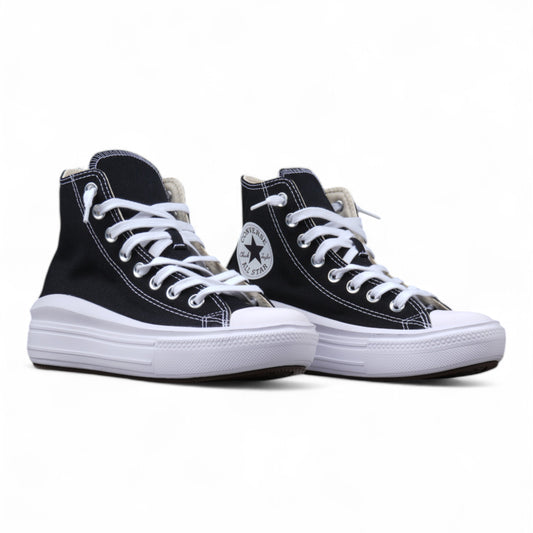 Zapatillas Converse Chuck Taylor Hi Move Negro Blanco