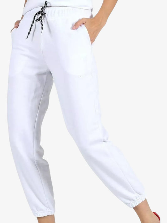 Pantalon Mujer Converse Back Can Pant Blanco