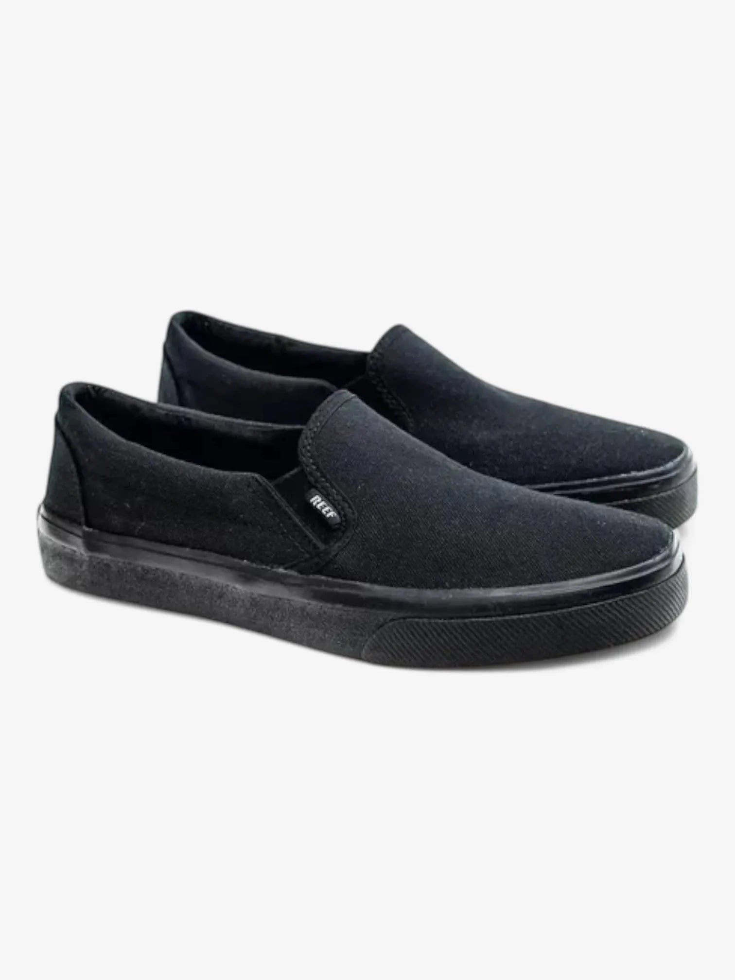 Zapatillas Reef Maui Slip On Negro Negro - Indy