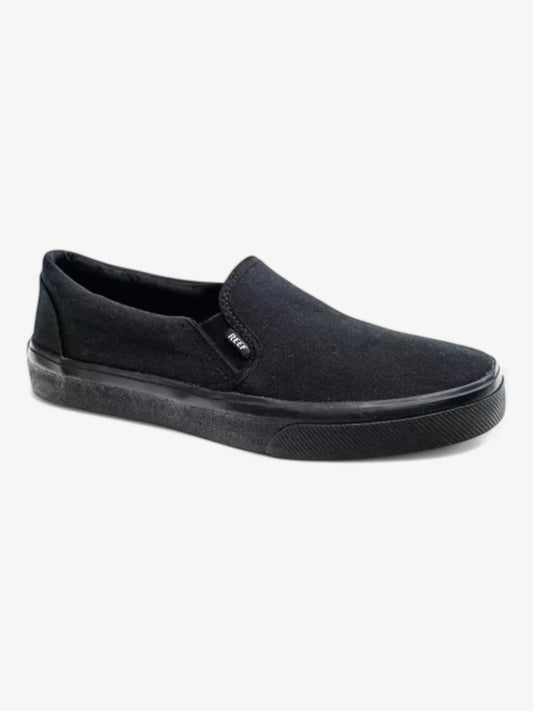 Zapatillas Reef Maui Slip On Negro Negro - Indy