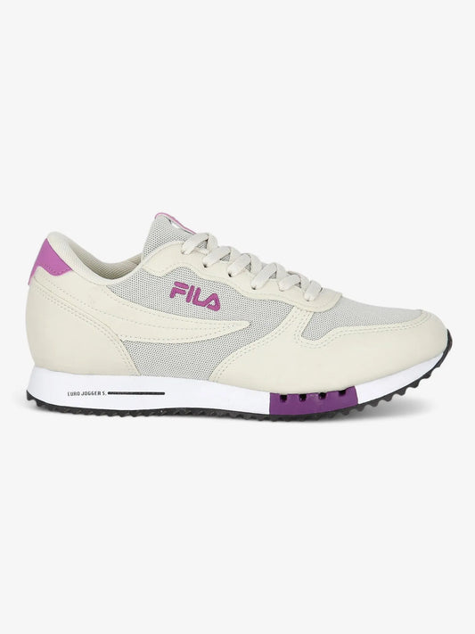 Zapatillas Fila Mujer Euro Jogger Sport Blanco Violeta