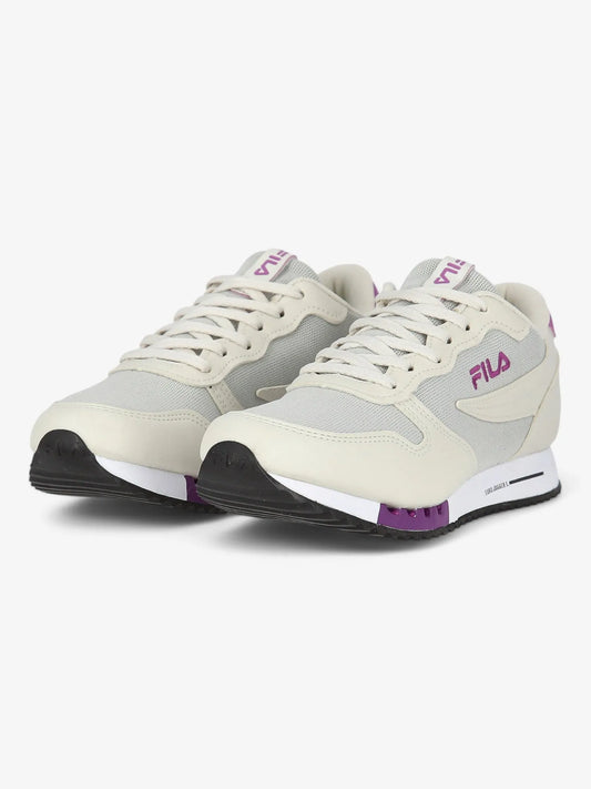 Zapatillas Fila Mujer Euro Jogger Sport Blanco Violeta