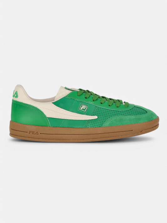 Zapatillas Fila FX Court 70 Vintage Verde Blanco Marrón