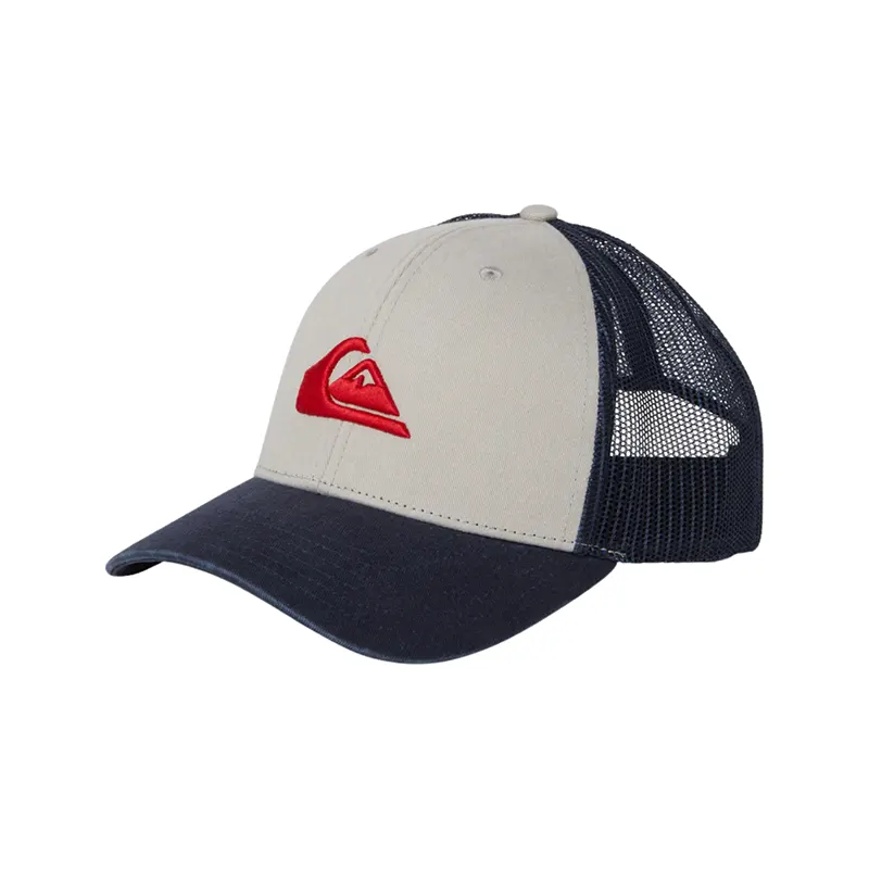 Gorra Quiksilver Grounder Azul Gris Rojo - Indy