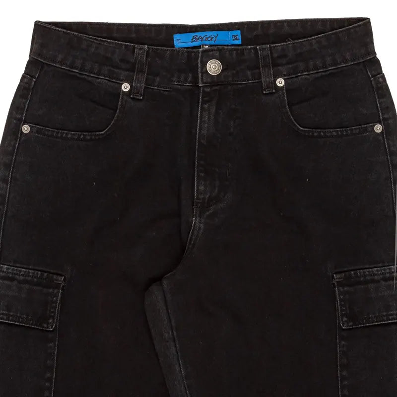 Jean Dc Cinnia Baggy Mujer Negro - Indy