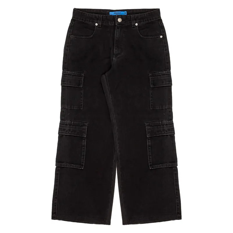 Jean Dc Cinnia Baggy Mujer Negro - Indy