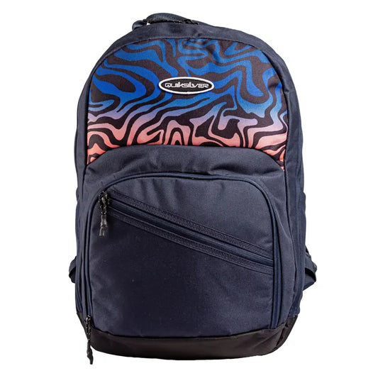 Mochila Quiksilver Schoolie Cooler 2.0 Azul Print - Indy