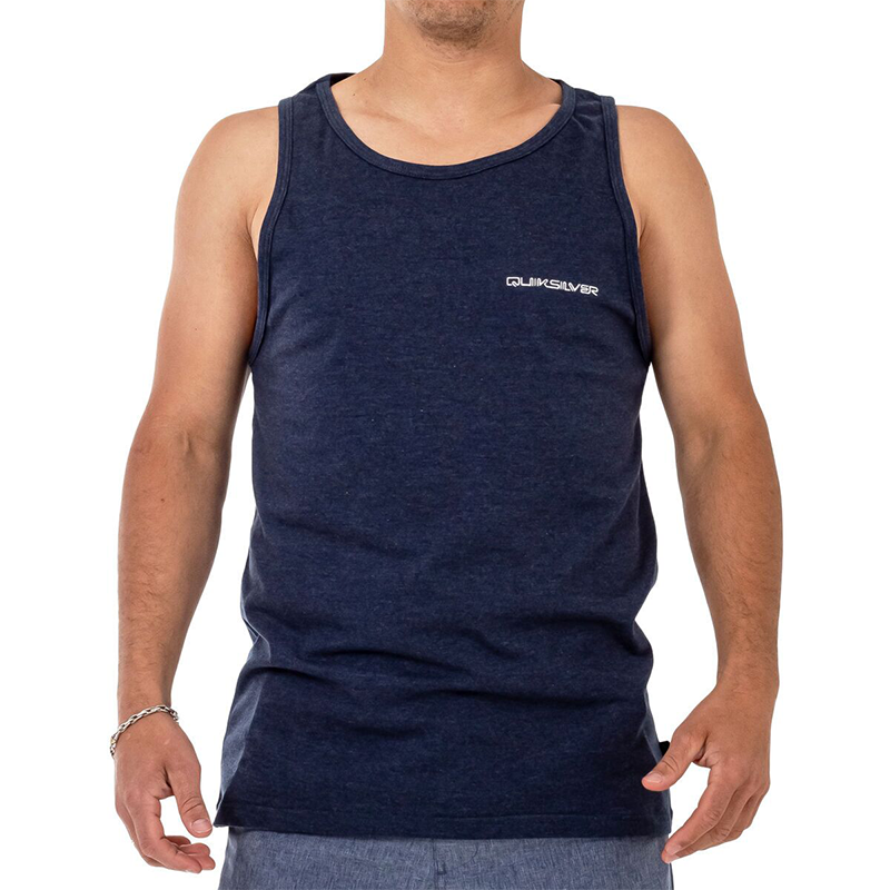 Musculosa Quiksilver Slub Azul - Indy